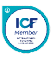 Logo représentant la Certifications ICF, de Karine Lorin coach à Poitiers